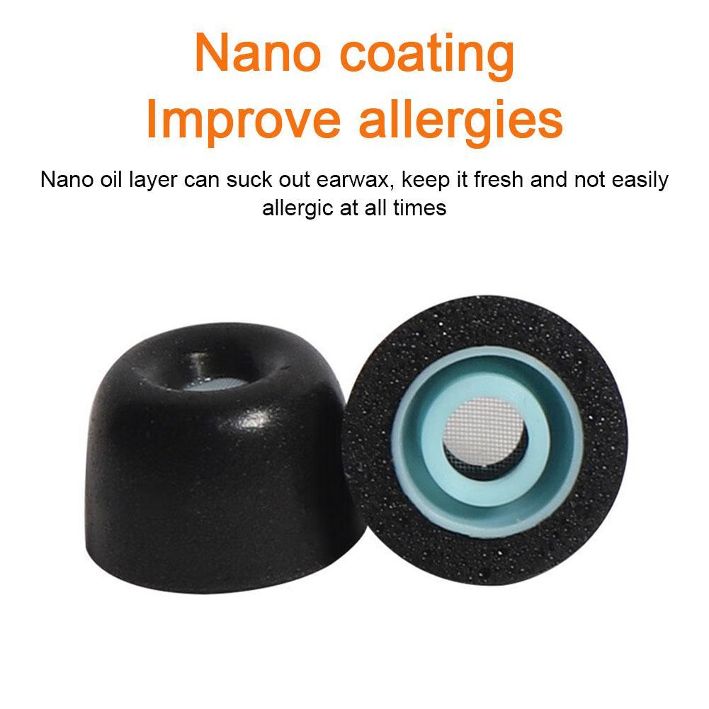 Earphone Foam Tip - Mousse à mémoire embouts d'oreille pour