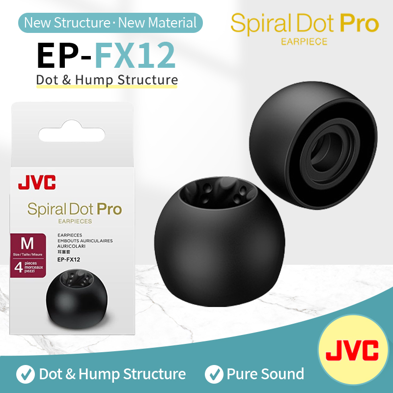 In Ear Monitor Iem - JVC EP FX12 spirale Dot Pro