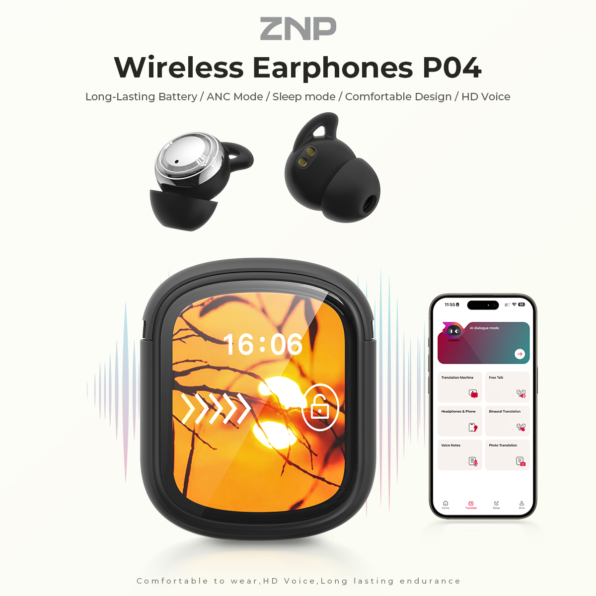 Écouteurs ZNP P04 pour l'aide  - Usb C Earphone avis et prix