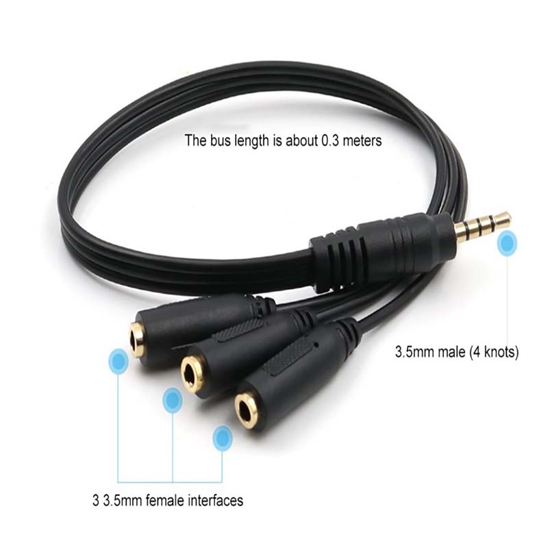 1 adaptateur répartiteur audio - Earphone Splitter Jack avis et prix