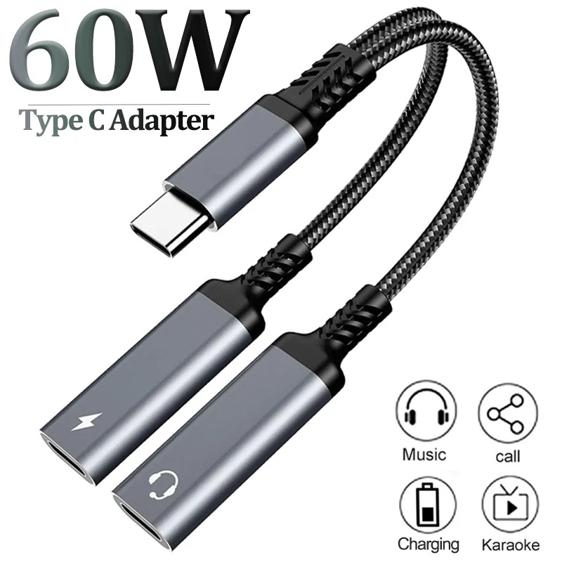 Répartiteur USB C OTG 2 en 1 v - Earphone Splitter Jack avis et prix
