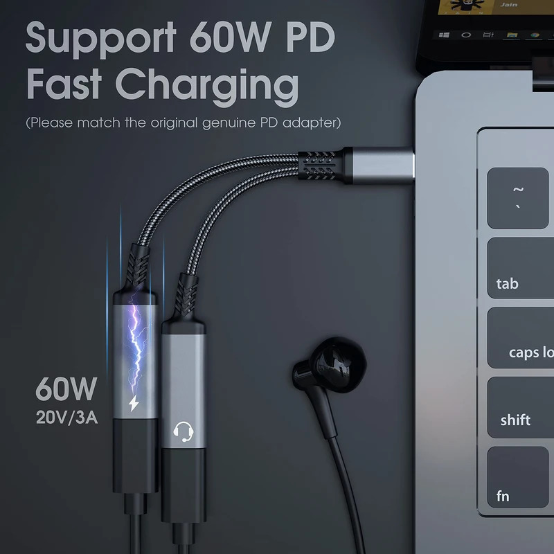 Répartiteur USB C OTG 2 en 1 v - Earphone Splitter Jack avis et prix