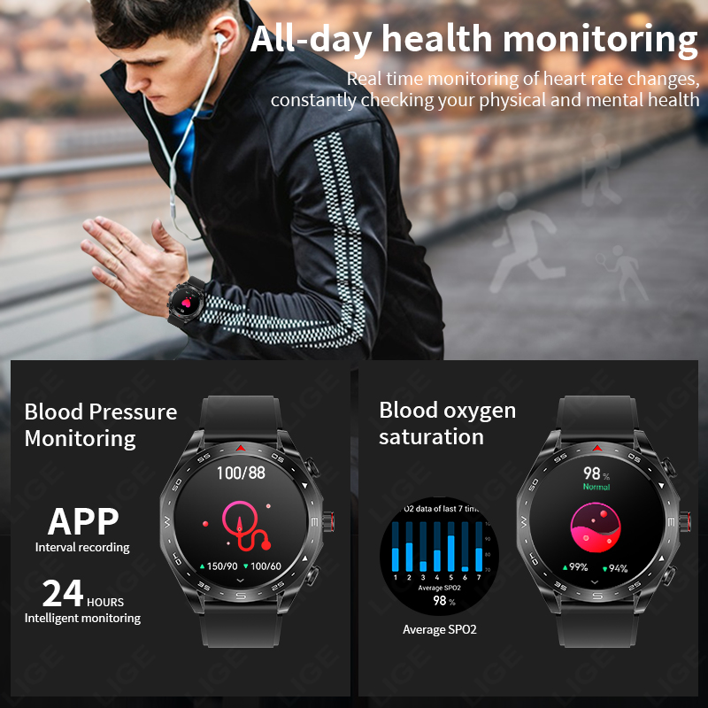 Montre intelligente LIGE TWS 2 - Wireless Earbuds Tws avis et prix
